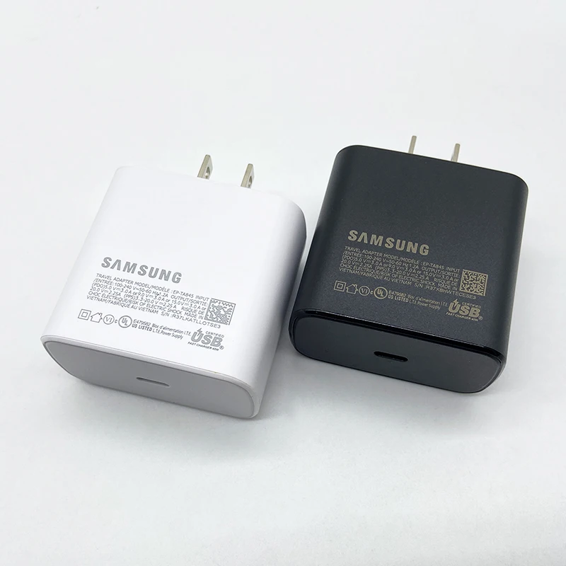 Samsung PD 45W chargeur Super rapide 5A Type C câble adaptateur de prise – Image 3