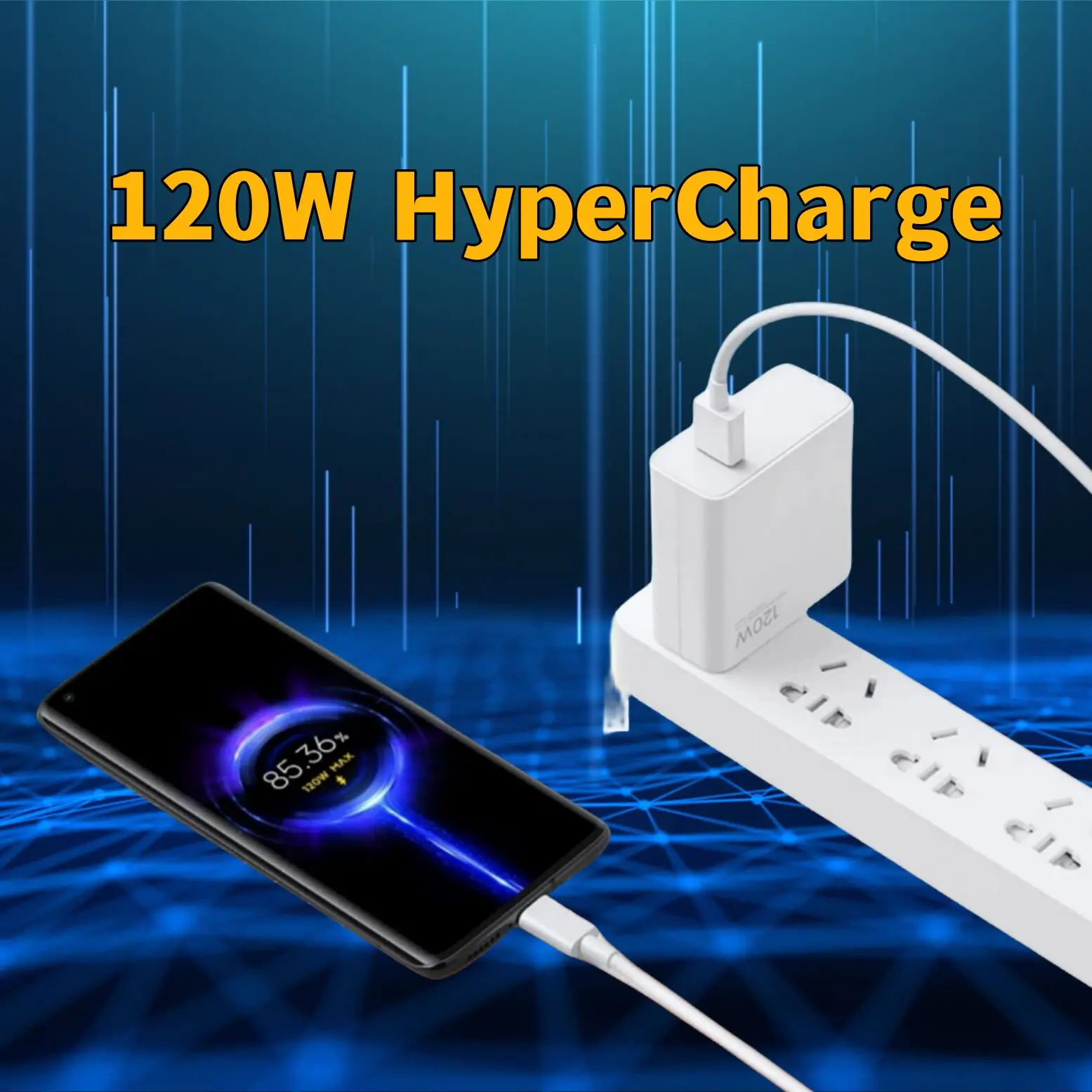 Chargeur Original Xiaomi & Adaptateur de charge rapide turbo, 120W, EU, US – Image 4