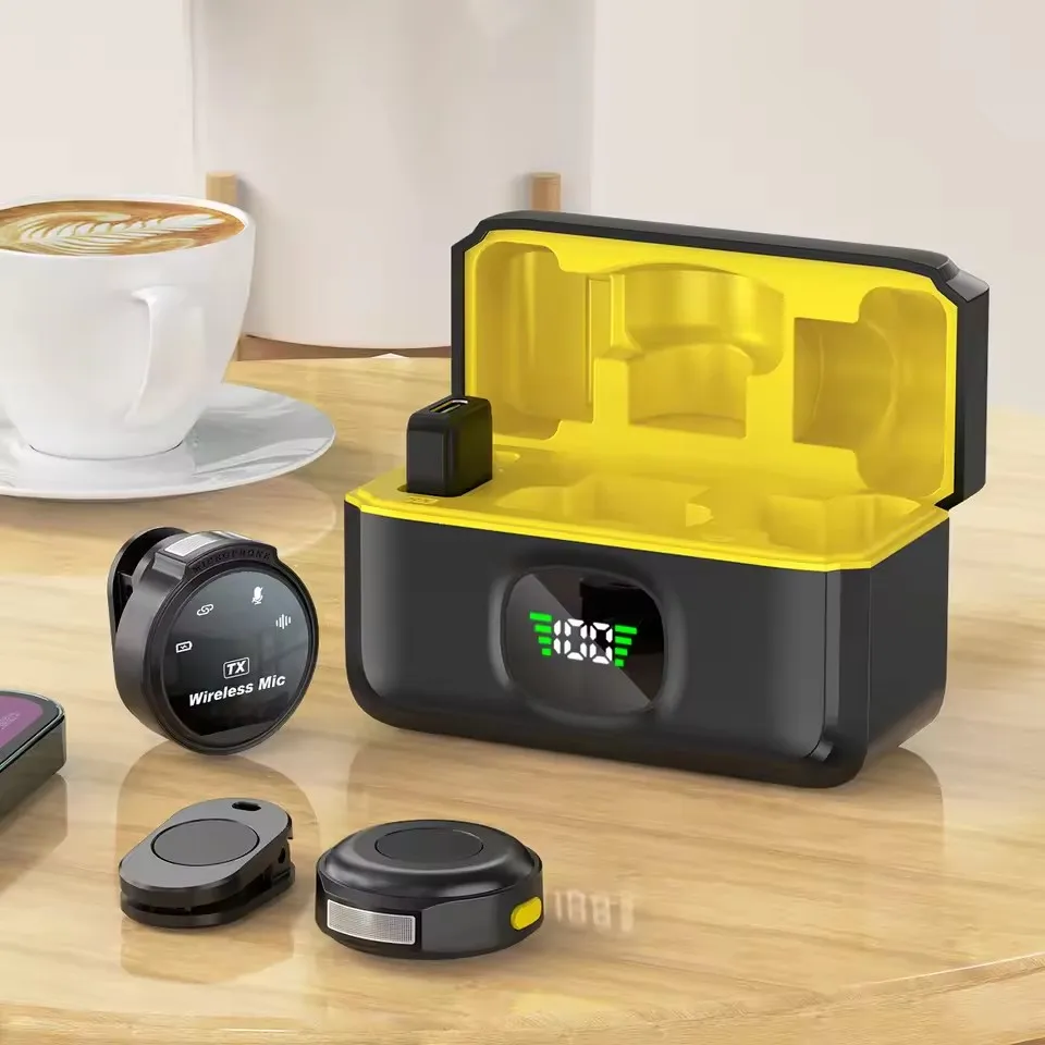 Microphone Lavalier sans fil J6, Interviews en Streaming en direct – Image 2