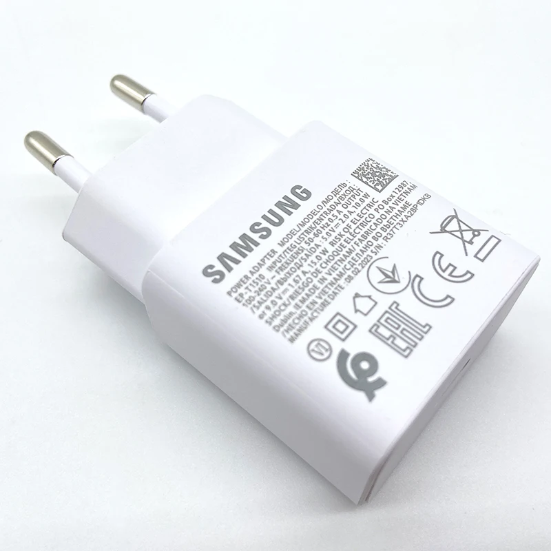 Samsung Galaxy Chargeur rapide 15W USB C PD adaptateur secteur mural – Image 5