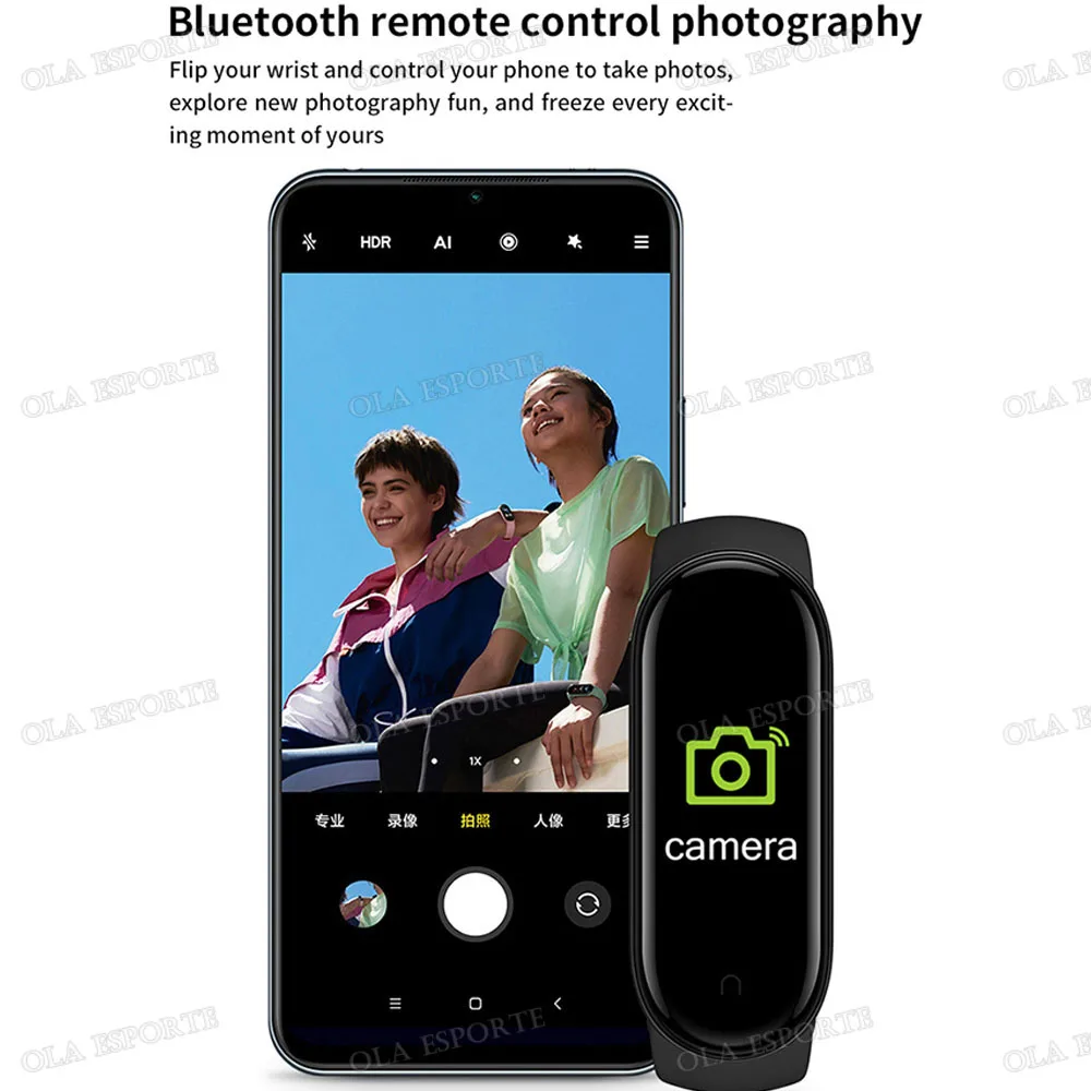 Montre intelligente de surveillance de sommeil & de fréquence cardiaque sport IP68 – Image 6