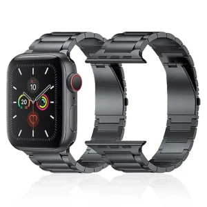 Bracelet en acier inoxydable de montre Apple 44mm/45mm 38-42-40-41mm