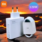 Xiaomi Chargeur rapide 120W & adaptateur secteur UE