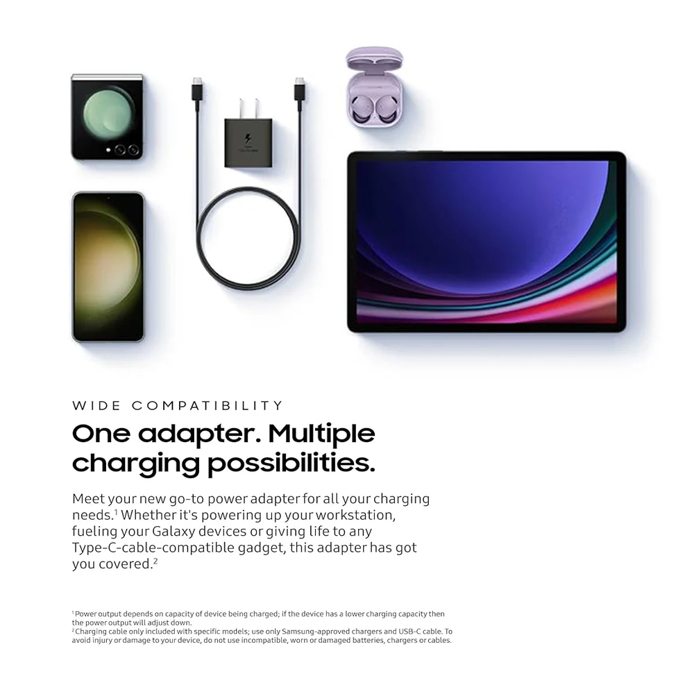 Samsung Galaxy Chargeur super rapide adaptateur secteur PD 25W – Image 4