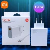 Chargeur Original Xiaomi & Adaptateur de charge rapide turbo, 120W, EU, US