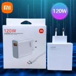 Chargeur Original Xiaomi & Adaptateur de charge rapide turbo, 120W, EU, US