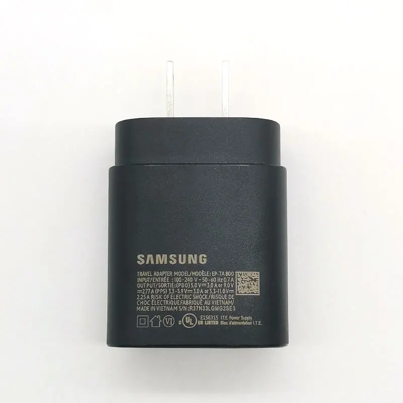 Samsung Chargeur américain PD 25W, adaptateur de charge Super rapide – Image 2