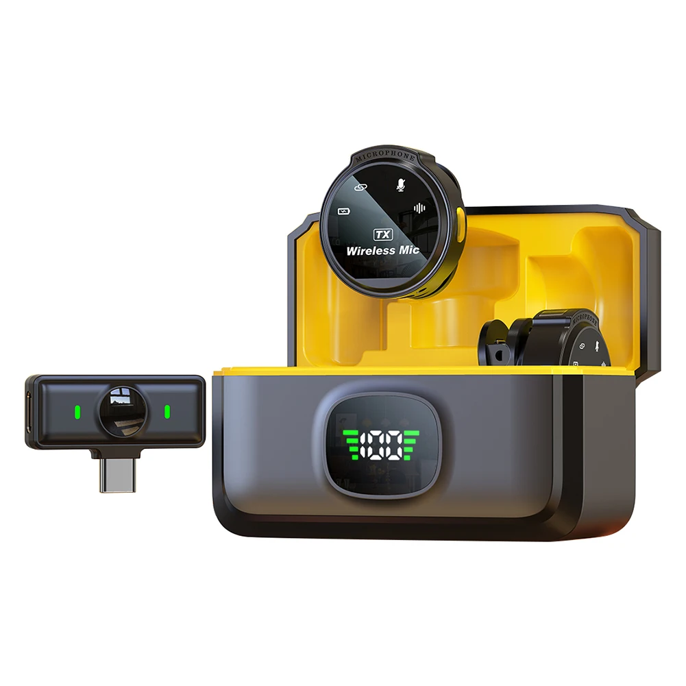 Xiaomi sans fil Revers Microphone USB-C/Ios Wild Lavalier Mic suppression du bruit – Image 4